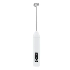 전기 우유 Frother USB 충전식 휴대용 계란 비터 3 속도 폼 메이커 믹서 커피 음료 Frothing Wand Foamer K, 01 D01-W