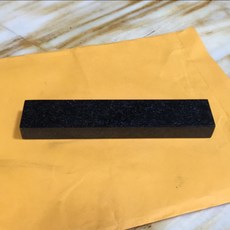 一方石 大理石紙鎮 黑色長條形 1入, 1個