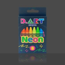 네온 크레용 크레파스 어린이집 답례품 선물, 24개, 8색