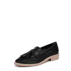 Franco Sarto 여성용 Carolynn 로우 슬립온 태슬 로퍼 화이트 케이지