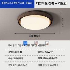 날개 없는 선풍기 천장 무소음 거실 램프 실링팬 리모컨 타워팬 저소음 팬 조명, 1개, 피치우드 티몰 지니, 기본 색상