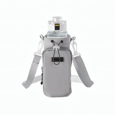 원웨이 올인원 텀블러 크로스백 가방, 1개, 그레이