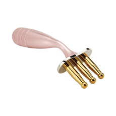 曲柄三叉磁能活力按摩棒：鈦金排酸、肩頸經絡刮痧 不鏽鋼耐用舒緩疲勞, 1個