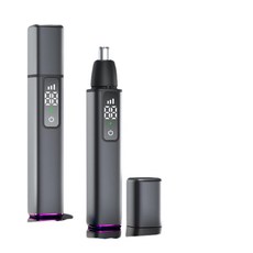 電動鼻毛修剪器 男女通用, 深灰色, 深灰色