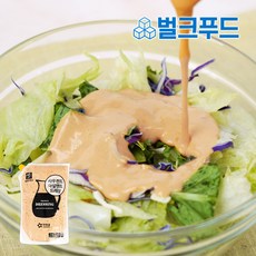 아워홈 사우전 아일랜드 드레싱 2kg 샐러드 소스 대용량, 500g, 1개