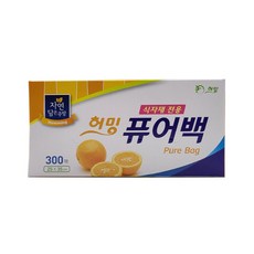 허밍퓨어백 (중) 9.5*25*35*300매, 1개