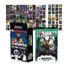 99일 나이트 인 더 포레스트 스티커 로모카드 92pcs 포토카드, 1개, 혼합색상