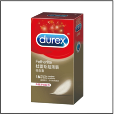 杜蕾斯 Durex Featherlite 超薄衛生套, 1個, 12個裝