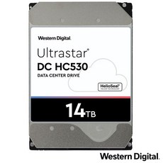 WD Ultrastar DC HC530 14TB 3.5吋企業級硬碟【現貨供應，高速傳輸，穩定可靠】