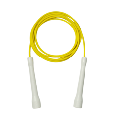 NERVE 短把PVC跳繩, 黃, 1個