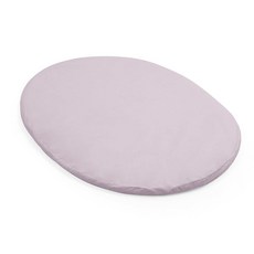 Stokke Sleepi 미니 매트리스 커버 V3 팬 그레이 - Sleepi 미니 매트리스와 호환 V3-100% 고급 면 퍼케일 - 세탁 가능, 라벤더