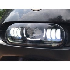 燈匠 Gogoro 2 LED 複眼式 魚眼 大燈 序列式 高亮度 直上 免修改 APL 阿波羅, 1個