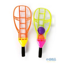 小胡玩具 兒童拋接球 戶外親子遊戲玩具, 1個, 圖4.5(簡易握把款),超取需拆外包裝