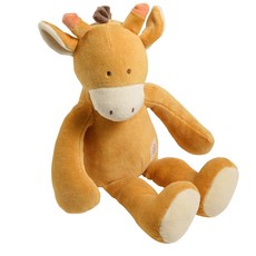 오가닉 애착인형 스토리북 1+1 아기 신생아 선물, 호기심많은 몰리 소 인형(아기애착인형), 1개