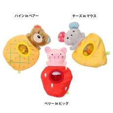 貝果貝果 日本 Loop Baboo 可愛動物變身啾啾藏食玩具, 1個