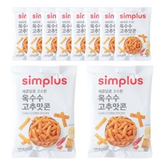 광일 옥수수 고추맛콘, 10개, 120g