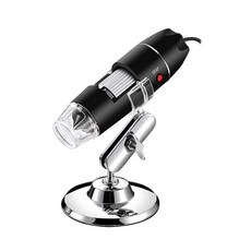 高清數位顯微鏡 1600倍 1000倍 USB連接 8顆LED燈照明 古玩鑑定 珠寶鑑定 文件鑑識 品管檢測, 1個, USB高清數位顯微鏡(1600倍)