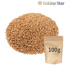 쿠키크런치 크럼블 분태 빼빼로 오레오 요거트 빙수 토핑 데코 카라멜 100g 1개