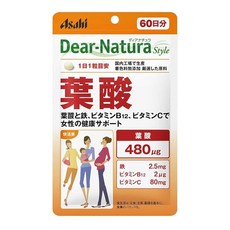 아사히 디아나츄라 엽산 60일분 60알, 1개, Noneg