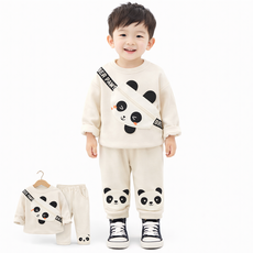 유아상하복 아기등원룩 어린이집 세트 남매룩 단체복 키즈 팬더힙쌕상하셋트