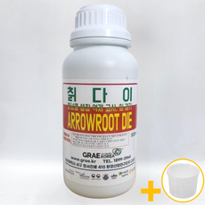 칡다이 500ml 친환경 제초 칡 넝쿨 잡초 제거 + 열매팜 계량컵, 1개