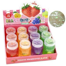 KC인증 후르츠 향기 슬라임, 12개, 277g, 혼합