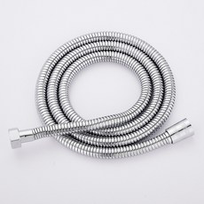 馬桶高壓沖洗噴槍組：黑色增壓水槍頭，通用婦洗器/淋浴花灑配件，輕鬆清潔馬桶, 1個, 電鍍1.5米防爆軟管