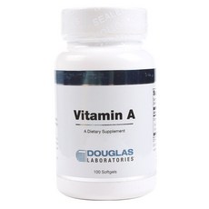 DOUGLAS LABORATORIES 維他命A軟膠囊, 1個, 100 件