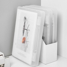 다다네 투명 A4 파일케이스 문서보관상자