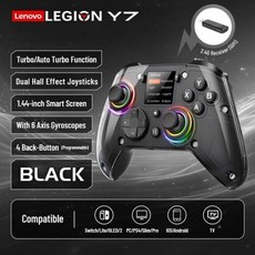 레노버 리전 LEGION Y7 게임패드 컨트롤러 예약판매, 1개, Y7-블랙