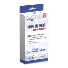 VCARE 南極磷蝦油 寵物營養補充條 17g x 10, 關節保健