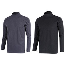 미루나무 미루나무[2개 ] 부스터 겨울 등산복 남성 티셔츠 아웃도어 작업복 등산티셔츠