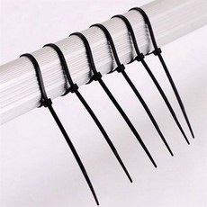 多用途尼龍束線帶 10mm-12mm, 1個, 10*1000mm黑色
