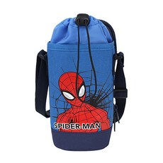 스파이더맨 물병파우치 멀티포켓 멀티수납 수저통수납, 스파이더맨 블루, 1개