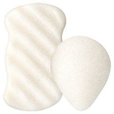 자연정 순식물성 순수곤약스펀지, 사각형, 1개