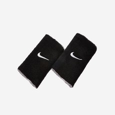 나이키 남녀공용 그레이 더블와이드 손목밴드 2개세트, FREE