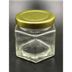 瓶安 六角玻璃瓶 醬菜瓶 萬用瓶, 詳見包裝, 詳見包裝, 一箱(120支)