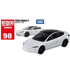 (타카라토미) 토미카 98 테슬라 모델 3 (일반) 화이트, 1개
