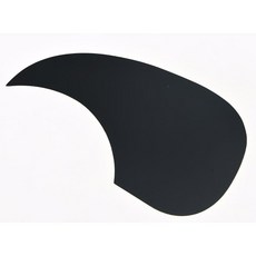 접착제가 포함된 도프로 클리어 벌새 어쿠스틱 기타 픽가드 투명 스크래치 플레이트, Teardrop Style_Dark Tortoise, 1개