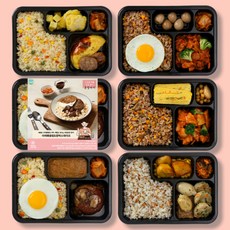 마마킹 혼밥 무진장 양많은 도시락 368g 5종 10팩 한끼든든 직장인 점심 단백질 냉동 식단, 10개