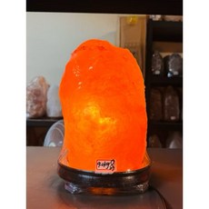 鹽燈 9.2kg寬21高30cm 風水師主推款 財山型 通透明亮 紋路優美獨特 公司開幕 喬遷 升官 禮贈品, 搭配加粗可調光保險絲電線