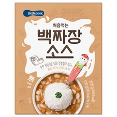 베베쿡 처음먹는 덮밥 소스, 백짜장맛, 200g, 2개