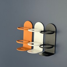 다위드 무타공 칫솔꽂이 욕실 면도기거치대 치약걸이, 화이트, 1개