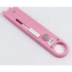 미싱 자동 실끼우개 실뜯개 세트, 1개, 핑크색 공업용