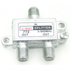 RF 분배기 2대1 일반 TV 안테나 유선 방송 신호 영상 출력 K0644, 상세페이지 참조, 1개