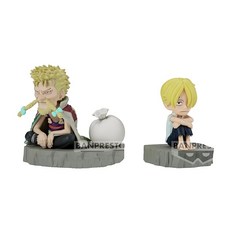BANDAI SPIRITS 반다이 스피리츠 원피스 월드 콜렉터블 로그스토리즈 상디 제프 피규어
