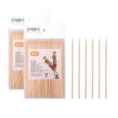 영수 산적꽂이 중 15cm 약100개 1534 kou+2493Ol