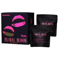 FLORAL BLOOM 젤리입욕제 커플용 은은한 꽃향기 프리미엄 젤리 입욕제, 101g, 4개