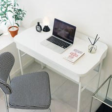 상도가구 두잉 데스크 서랍형 1000 책상 테이블, 화이트