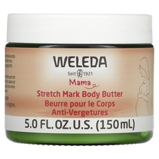 Weleda 마마 스트레치 마크 바디 버터 150ml(5fl oz), Weleda마마스트레치마크바디버터150ml5floz, 1개, 150ml
